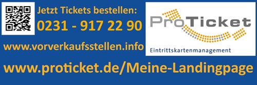 Flyer Eindruck blau